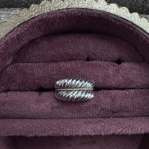 Sterling silver & 14k gold ring